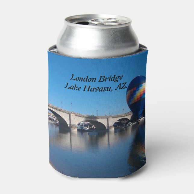Porta-lata London Bridge Lake Havasu Cooler (Can Front)
