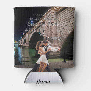 Porta-lata London Bridge Salve a Data Convite