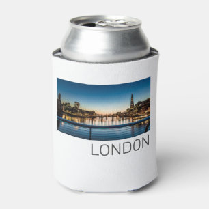 Porta-lata Londres Uk Skyline Reino Unido Inglaterra Souvenir