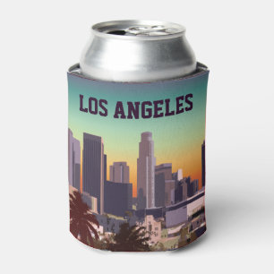 Porta-lata Los Angeles do centro - imagem customizável