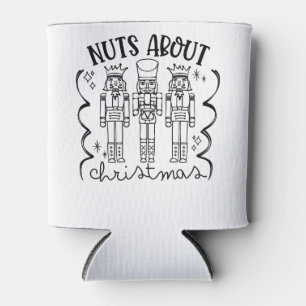 Porta-lata Loucos sobre o Natal Engraçado Nutcracker de Natal