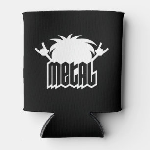 Porta-lata Loucura do Metal de Cabelo Sacudindo a Cabeça
