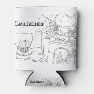 Porta-lata Louisiana