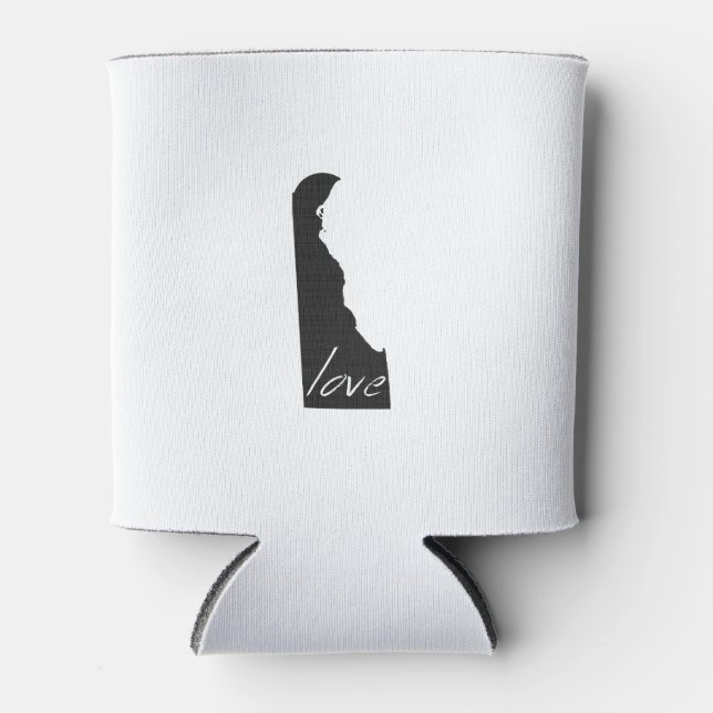 Porta-lata Love Delaware (Frente)