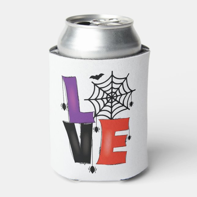 Porta-lata Love Halloween (Can Front)