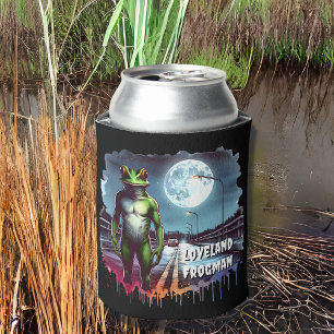 Porta-lata Loveland Frogman Ohio Cryptid