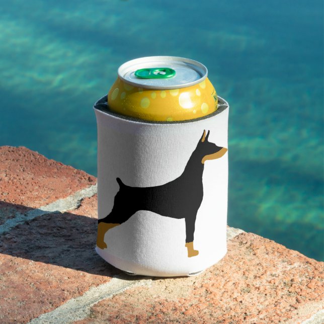 Porta-lata LS Doberman Pinscher Colololer silo (Piscina in situ)