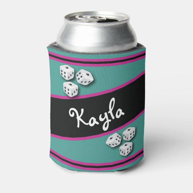 Porta-lata Lucky Dice Bunco Bepra Cooler (Can Back)