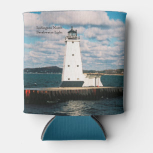 Porta-lata Ludington North Breakwater Light pode arrefecer