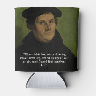 Porta-lata Luther on Beer