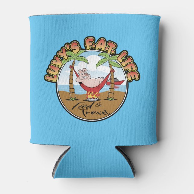 Porta-lata Luvy's FAT Life Cooler (Frente)