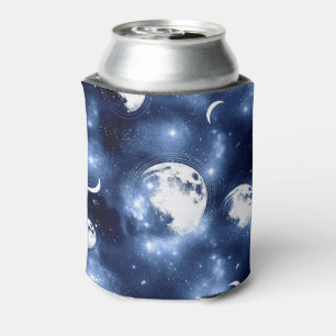 Porta-lata Luz do luar   Fases da Lua nas Nuvens do Céu