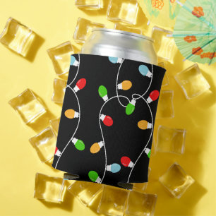 Porta-lata Luzes de Natal Ano Novo