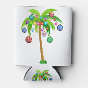 Porta-lata Luzes de natal palmeira hawaii Beach tropical x