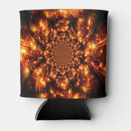 Porta-lata Luzes Douradas Espelhadas