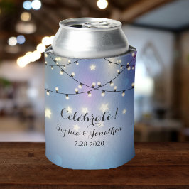 Porta-lata Luzes Românticas De Cordas De Casamento Externo Tw