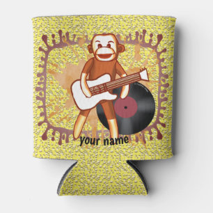 Porta-lata Macaco Rock and Roll Sock