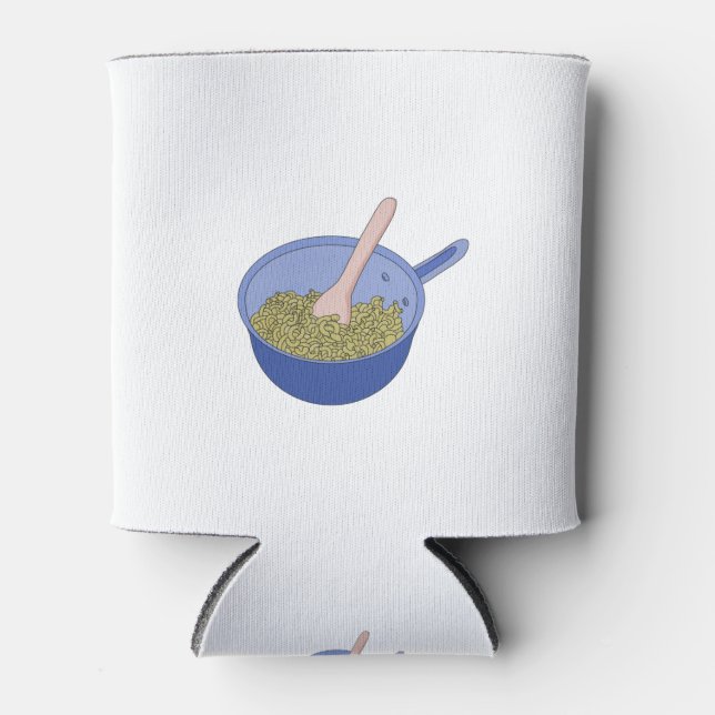 Porta-lata Macaroni WAP em um Pote (Frente)