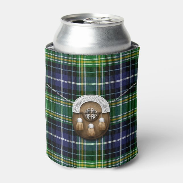 Porta-lata MacKellar Tartan E Sporran (Can Front)