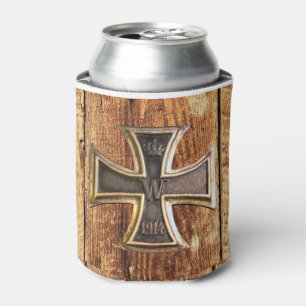 Porta-lata Madeira rústica do celeiro, madeira resistida, com