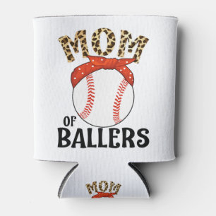 Porta-lata Mãe De Ballers Engraçado Jogo Softball De Baseba