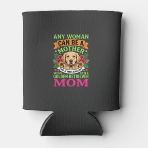 Porta-lata Mãe de Golden Retriever Floral Amante de Cães