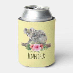 Porta-lata Mãe e Bebê Koala Bears Caqueira