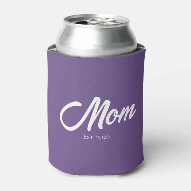 Porta-lata Mãe Estabelecida Roteiro Roxo (Can Front)