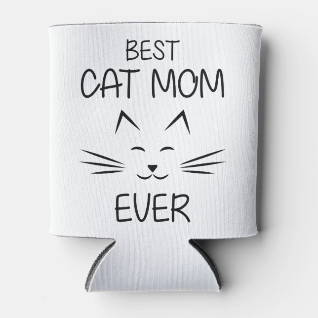 Porta-lata Mãe - Melhor Gato Mãe de Sempre (Frente)