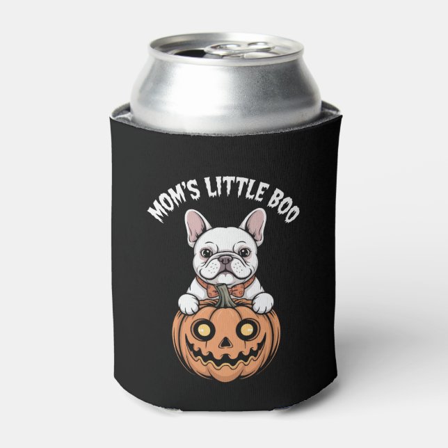 Porta-lata Mãe Pequeno Boo Francês Bulldog Hallowen (Can Front)