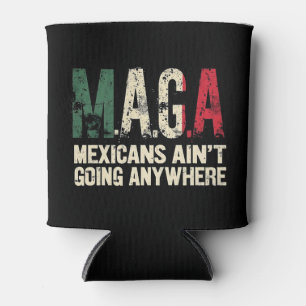 Porta-lata MAGA mexicanos não vai a lugar nenhum americano