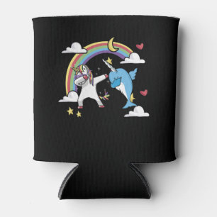 Porta-lata Magical Dabbing Narwhal Unicorn