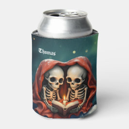 Porta-lata Magical winter moments, two skeletons