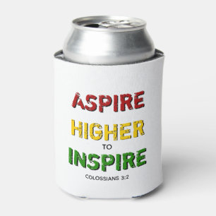 Porta-lata MAIS ALTO ASPIRE PARA INSPIRE BHM Motivacional