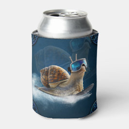 Porta-lata Mais legal que o resto, o caracol de snowboard.