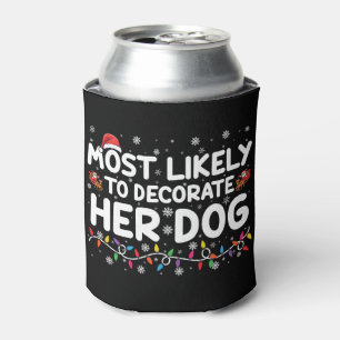 Porta-lata Mais Provável Decorar a Família de Cachorros no Na