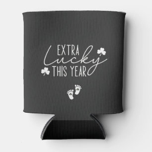 Porta-lata Mais Sorte Este Ano De Gravidez Patrick Lucky