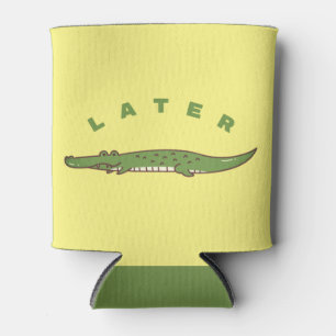 Porta-lata Mais Tarde Isolante Térmico de Lata de Jacaré - De