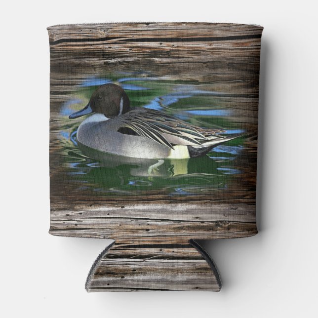 Porta-lata Mallard Duck No Lago Pode Cooler (Frente)