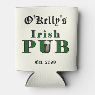 Porta-lata Man Cave Irish Pub Bar Tavern
