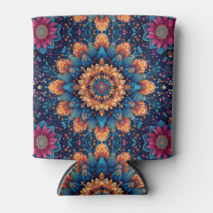 Porta-lata Mandala Flower Digital Art Style- 23907.