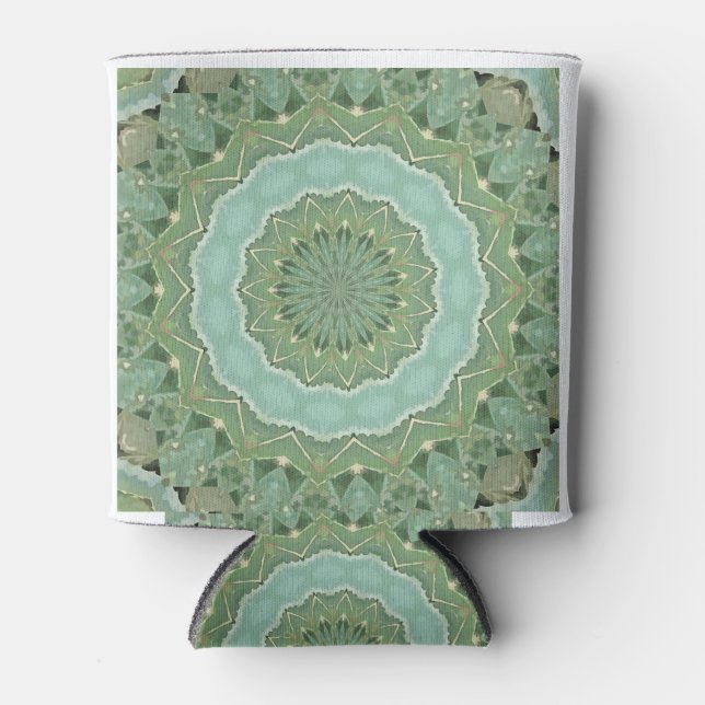Porta-lata Mandala Suculento (Frente)