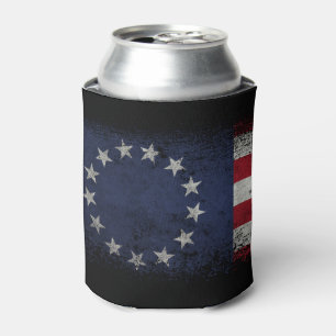 Porta-lata MANTER LIBERDADE LEGAL Vintage Betsy Ross Flag