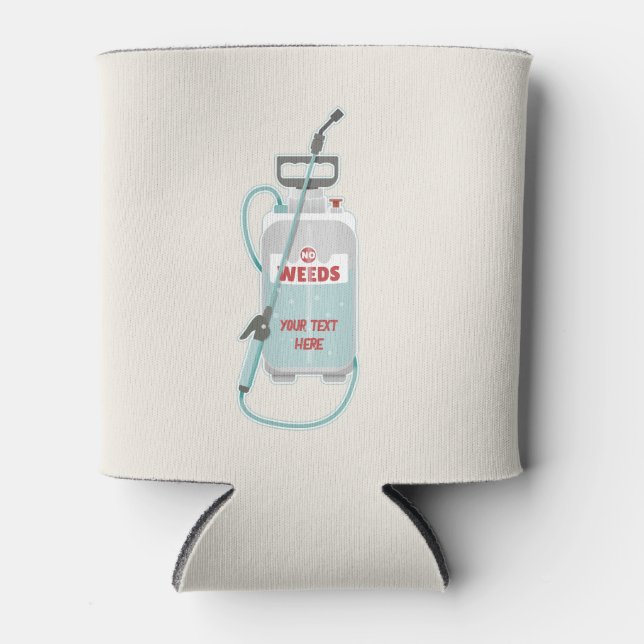 Porta-lata Manutenção de jardins de infestação (Frente)