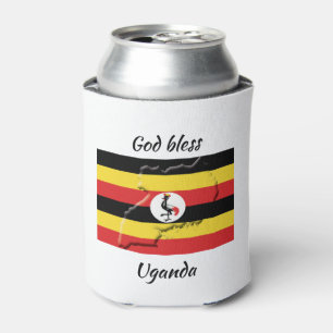 Porta-lata Manutenção Personalizada do UGANDA do deus aben