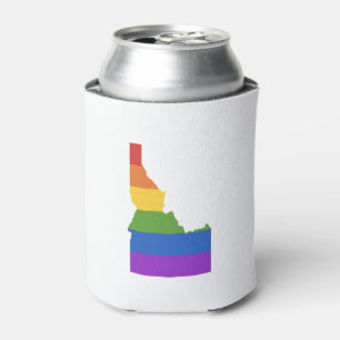 Porta-lata Mapa de Gay dos EUA Estado de Idaho