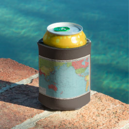 Porta-lata Mapa de Guerra da Philips para o Pacífico, 1945