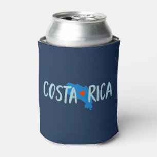 Porta-lata Mapa de Souvenir da Costa Rica