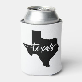 Porta-lata Mapa do Estado do Texas EUA