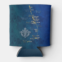 Mapa Externo Náutico de Bancos Pode Resfriar